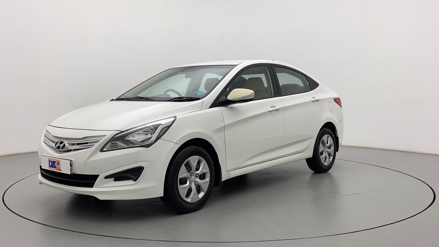2015 Hyundai Verna FLUIDIC 1.4 VTVT, Petrol, Manual, 48,127 km, Left Front Diagonal