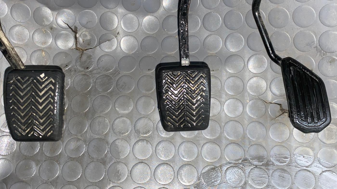2011 Toyota Etios G, Petrol, Manual, 46,155 km, Pedals
