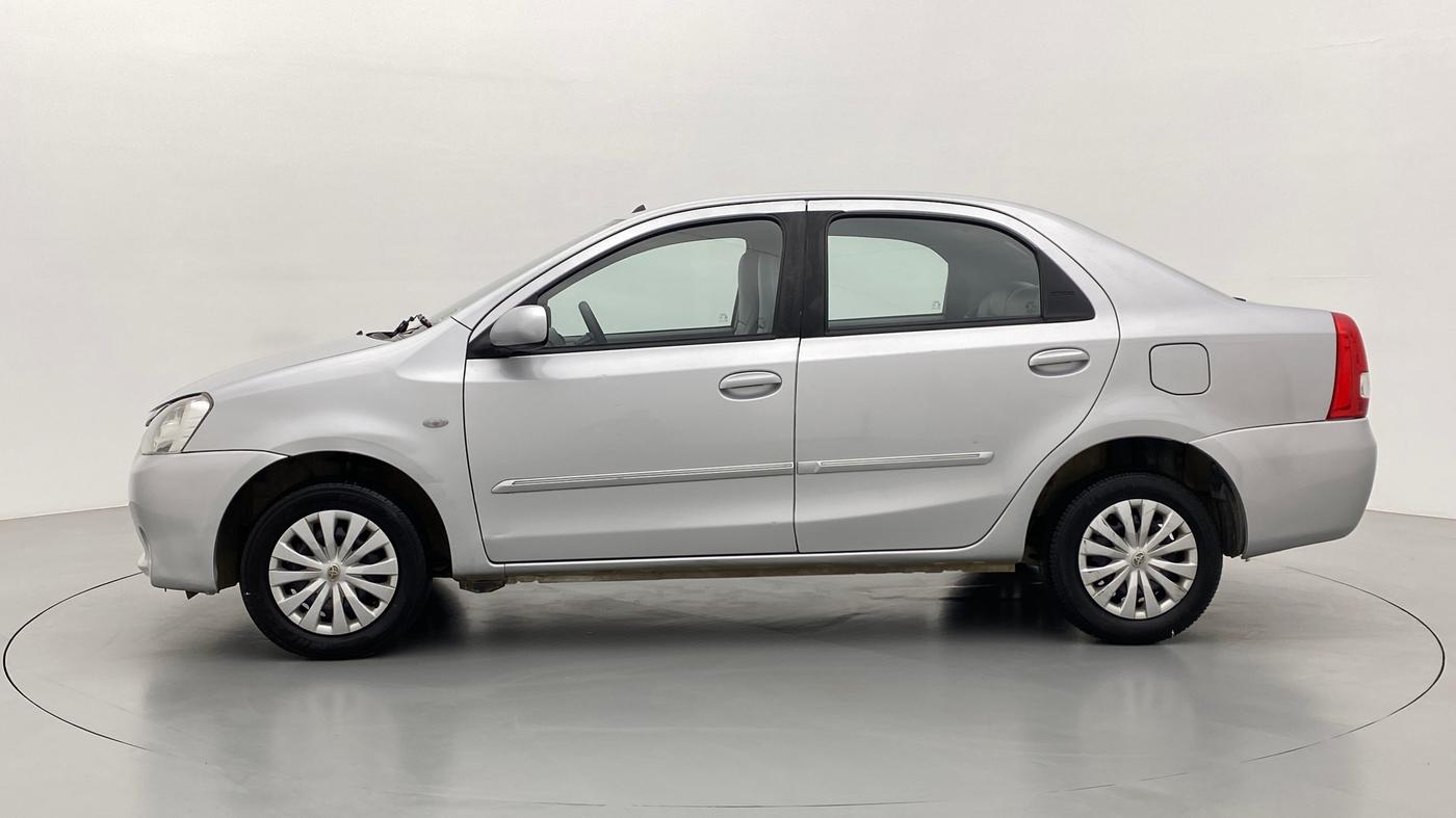 2011 Toyota Etios G, Petrol, Manual, 46,155 km, Left Side