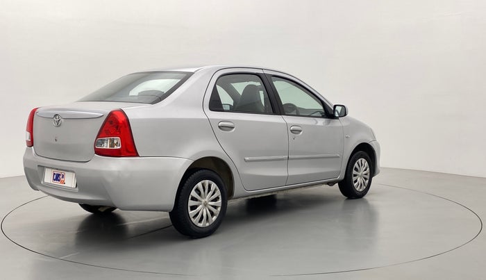 2011 Toyota Etios G, Petrol, Manual, 46,155 km, Right Back Diagonal