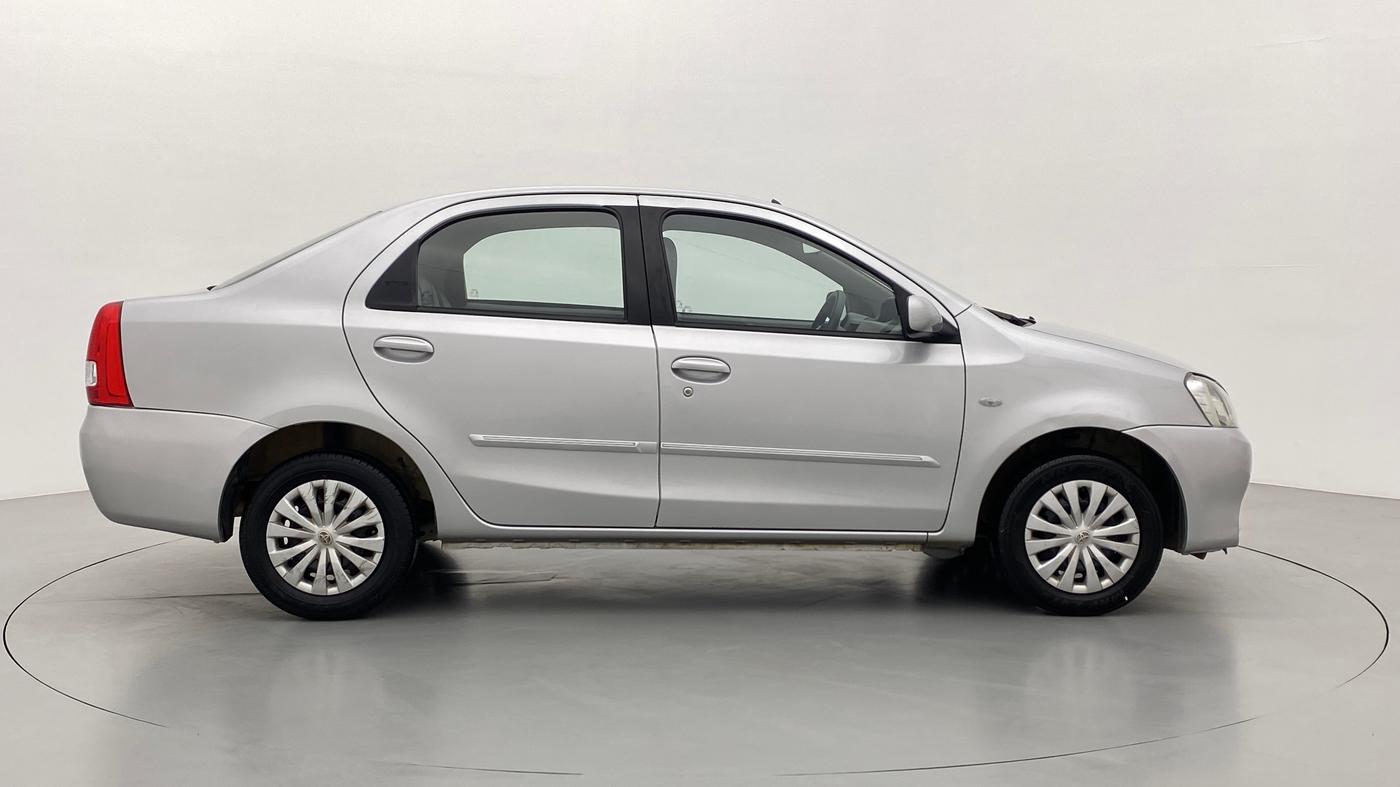 2011 Toyota Etios G, Petrol, Manual, 46,155 km, Right Side View