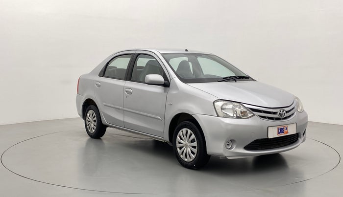 2011 Toyota Etios G, Petrol, Manual, 46,155 km, Right Front Diagonal