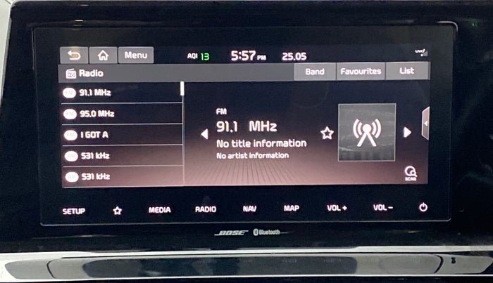 2020 KIA SELTOS 1.5 GTX+ AT, Diesel, Automatic, 38,628 km, Infotainment System