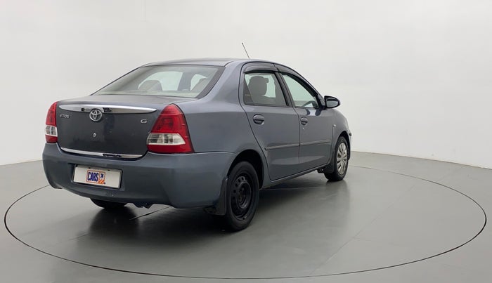 2013 Toyota Etios G SP, Petrol, Manual, 78,020 km, Right Back Diagonal