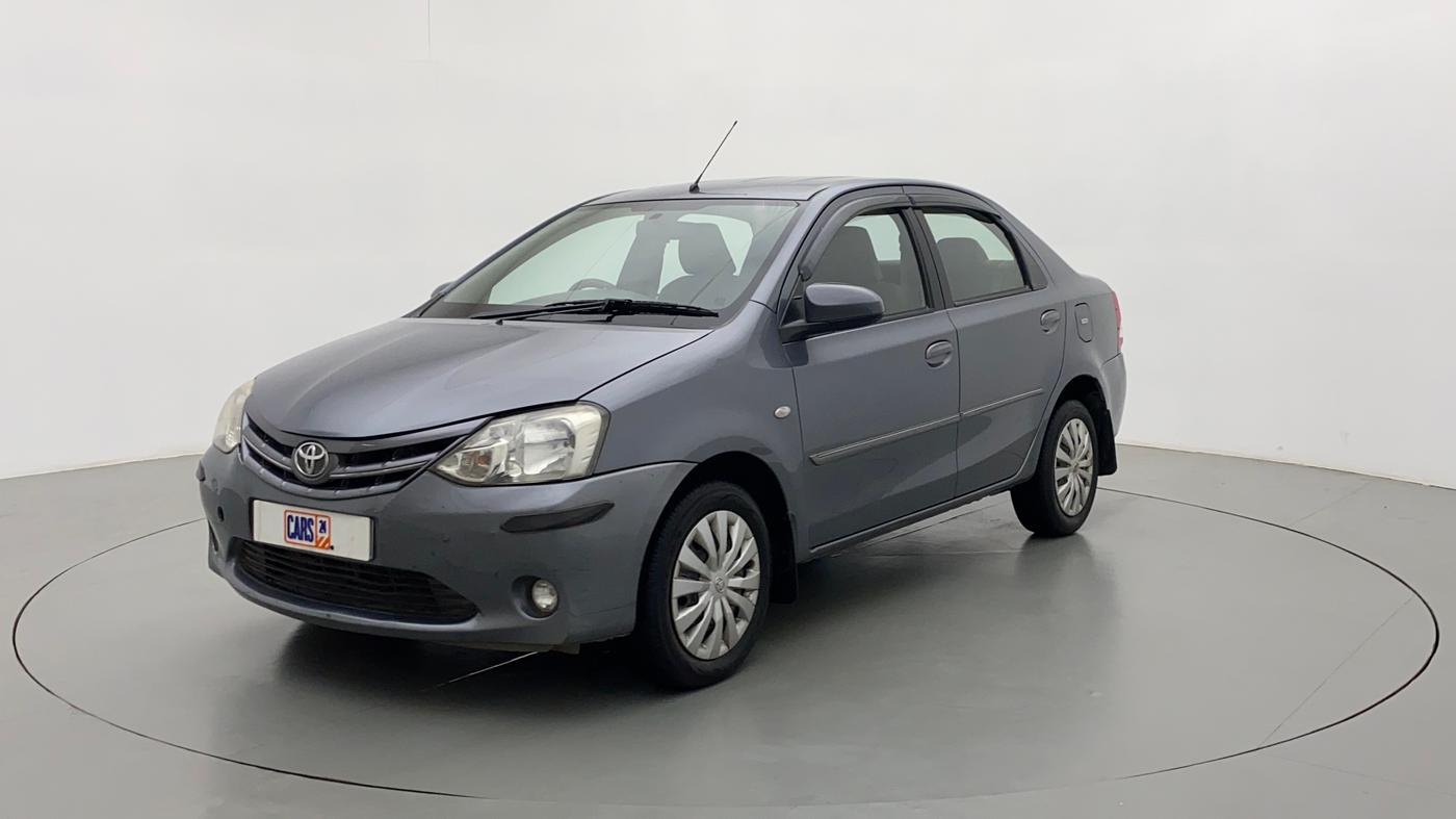 2013 Toyota Etios G SP, Petrol, Manual, 78,020 km, Left Front Diagonal