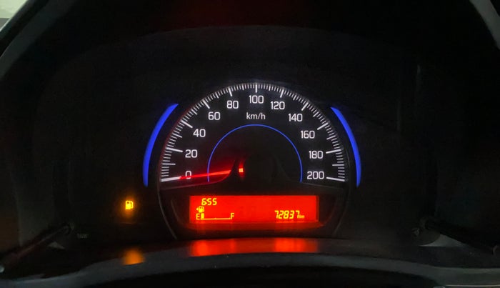 2016 Maruti Baleno SIGMA PETROL 1.2, Petrol, Manual, 72,828 km, Odometer Image