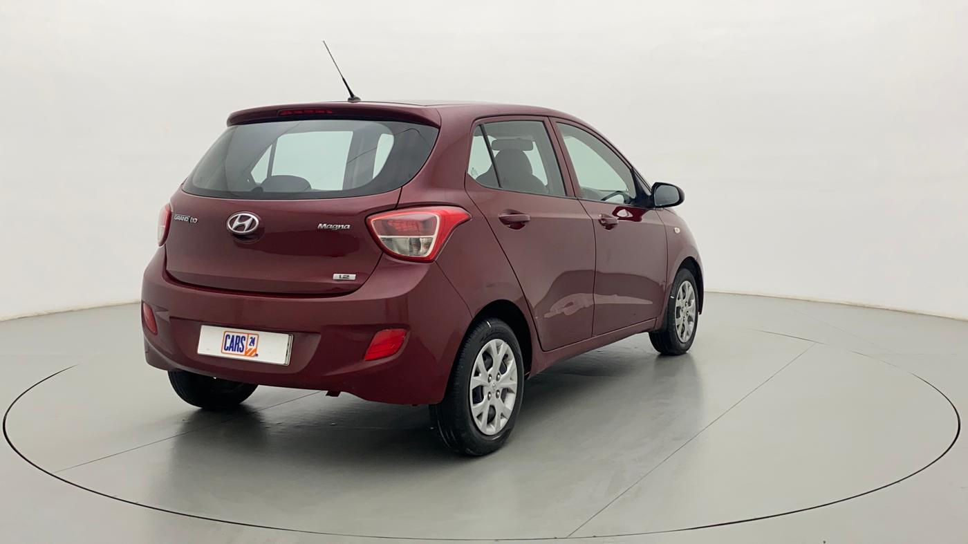 2016 Hyundai Grand i10 MAGNA 1.2 KAPPA VTVT, Petrol, Manual, 37,270 km, Right Back Diagonal