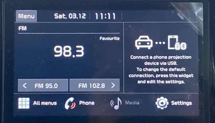 2020 KIA SELTOS HTK PLUS 1.5 PETROL, Petrol, Manual, 40,083 km, Touchscreen Infotainment System