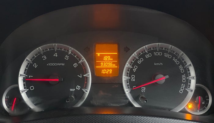 2015 Maruti Swift VXI, Petrol, Manual, 93,096 km, Odometer Image