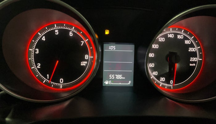 2018 Maruti Swift VXI, Petrol, Manual, 55,775 km, Odometer Image