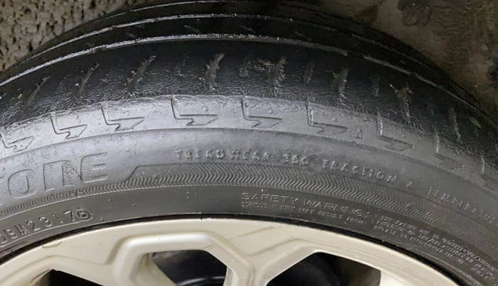 2017 Ford Ecosport TITANIUM + 1.5L PETROL AT, Petrol, Automatic, 45,131 km, Left Rear Tyre Tread