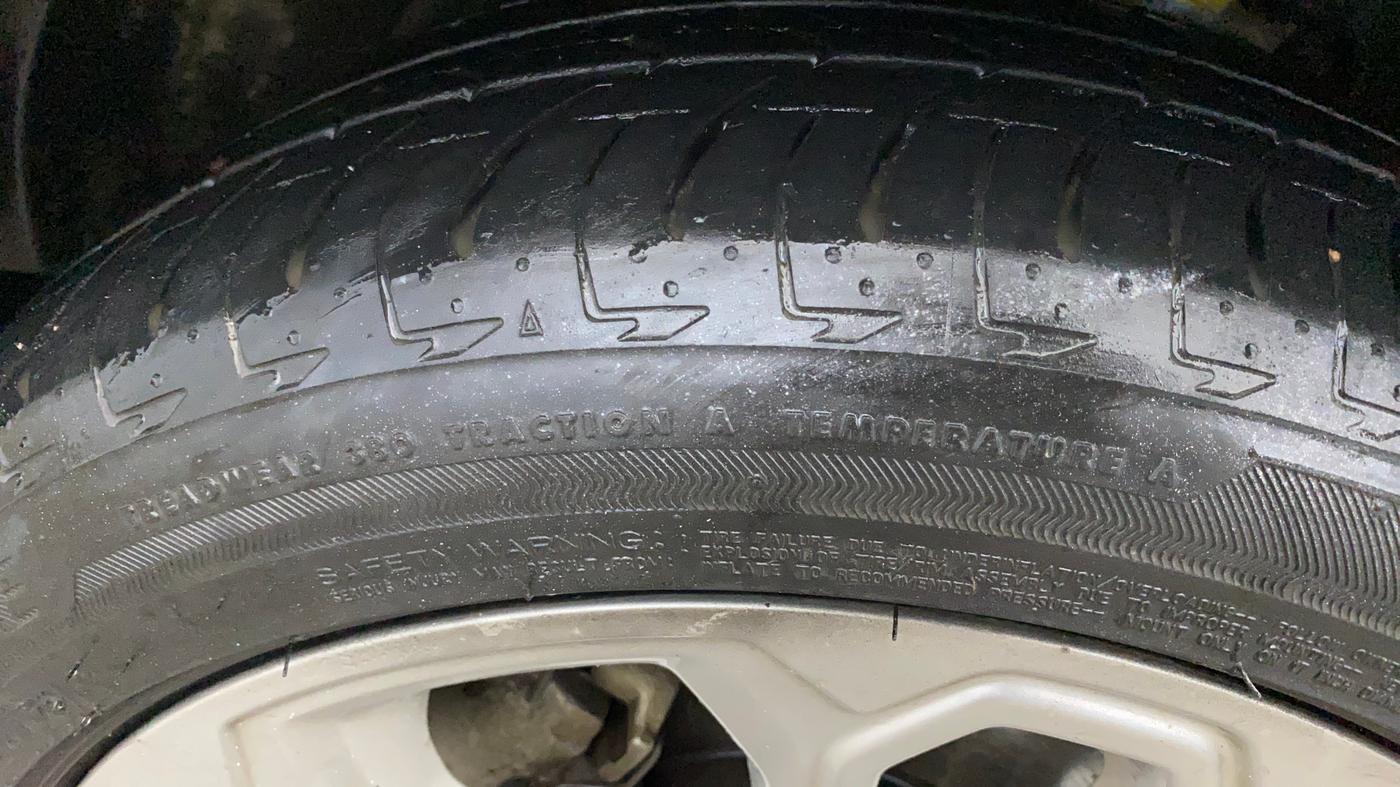 2017 Ford Ecosport TITANIUM + 1.5L PETROL AT, Petrol, Automatic, 45,265 km, Left Front Tyre Tread