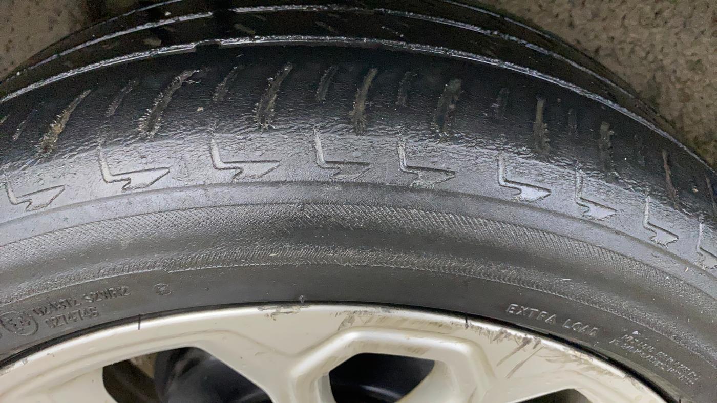 2017 Ford Ecosport TITANIUM + 1.5L PETROL AT, Petrol, Automatic, 45,265 km, Right Rear Tyre Tread