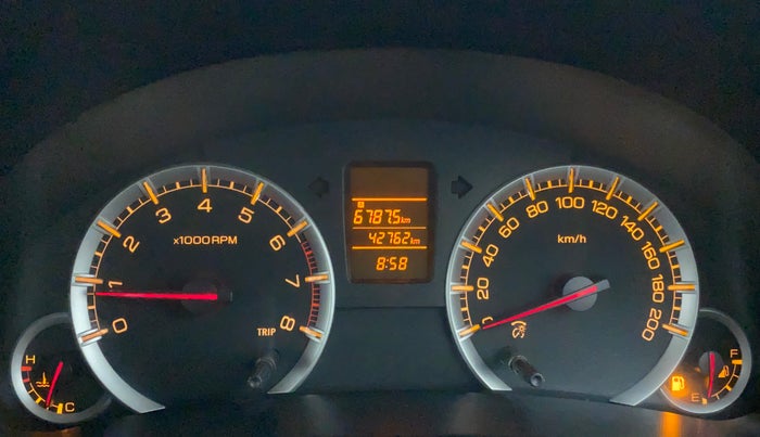 2012 Maruti Swift VXI, Petrol, Manual, 42,762 km, Odometer Image