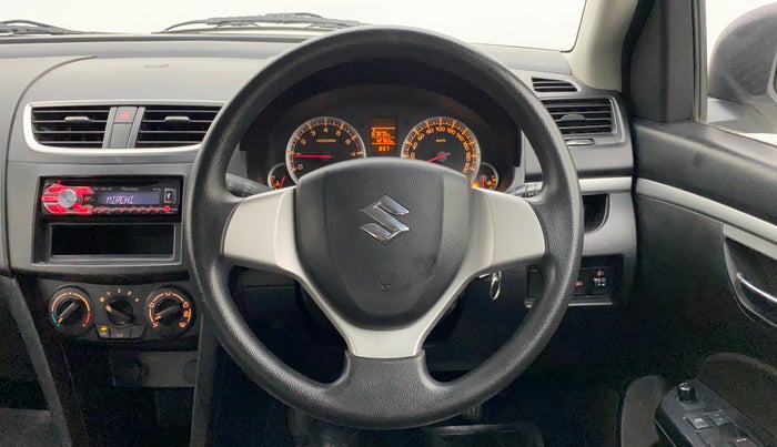 2012 Maruti Swift VXI, Petrol, Manual, 42,762 km, Steering Wheel Close Up