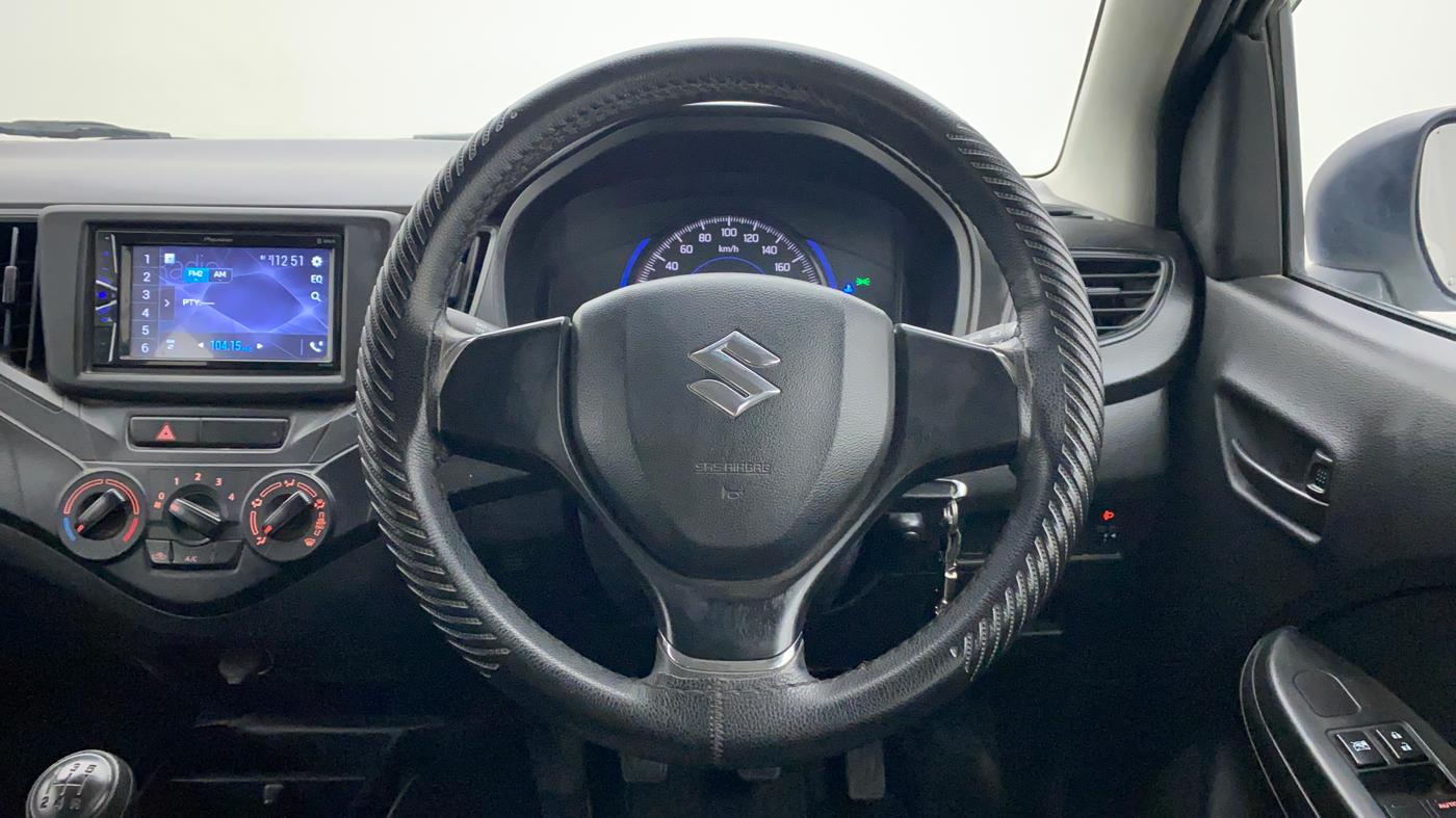 2020 Maruti Baleno SIGMA PETROL 1.2, Petrol, Manual, 21,864 km, Steering Wheel Close Up
