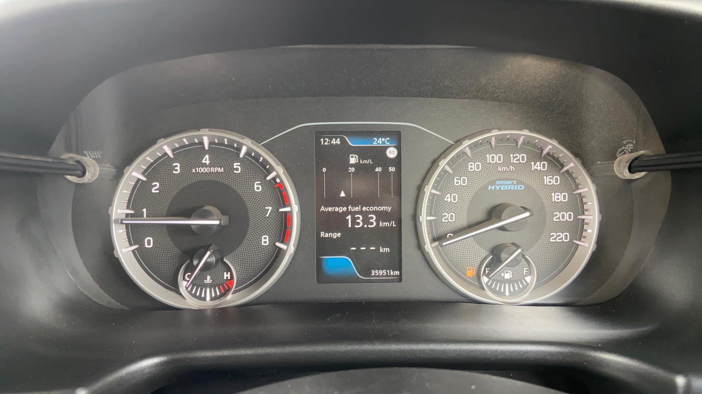 2022 Maruti BREZZA ZXI + SMART HYBRID, Petrol, Manual, 35,934 km, Odometer Image