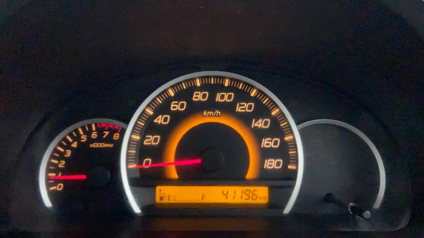 2014 Maruti Wagon R 1.0 VXI, Petrol, Manual, 41,290 km, Odometer Image