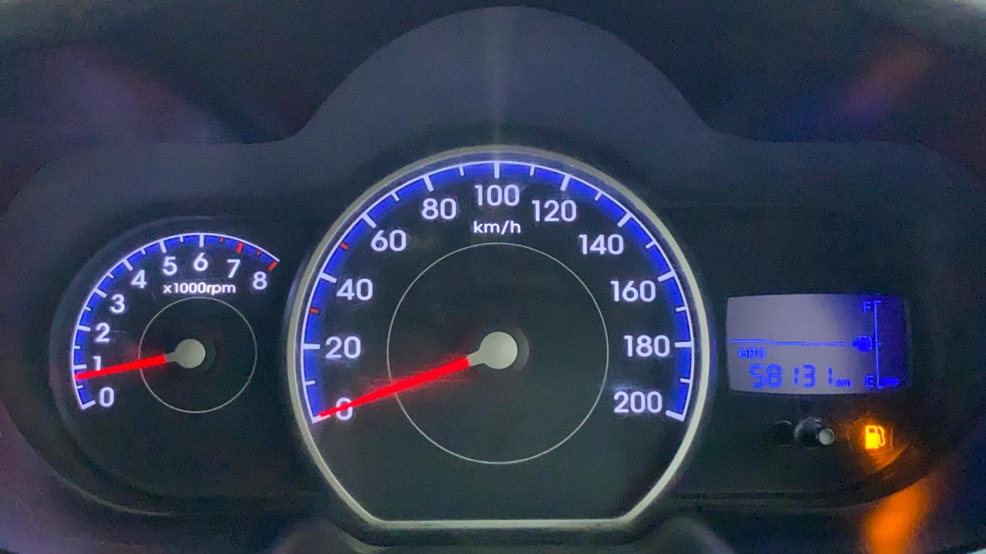 2011 Hyundai i10 MAGNA 1.2 KAPPA2, Petrol, Manual, 58,184 km, Odometer Image