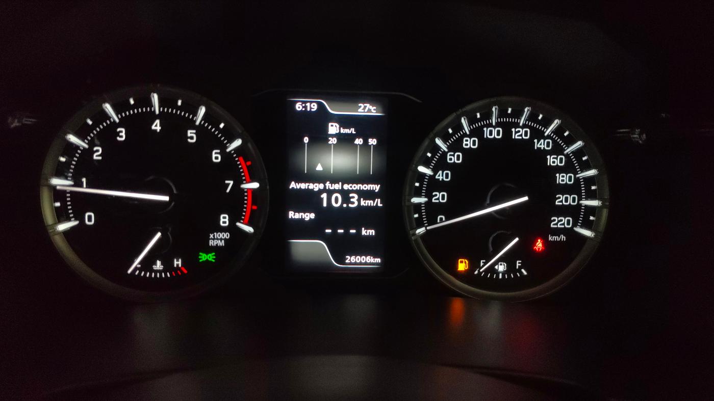 2023 Maruti Grand Vitara ZETA SMART HYBRID, Petrol, Manual, 26,006 km, Odometer Image