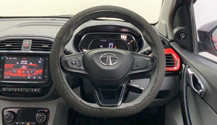 2020 Tata Tiago XZA PLUS DUAL TONE PETROL, Petrol, Automatic, 26,526 km, Steering Wheel Close Up