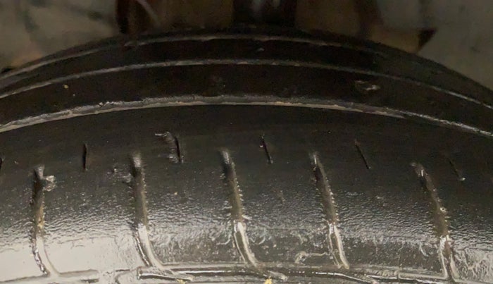 2020 Tata Tiago XZA PLUS DUAL TONE PETROL, Petrol, Automatic, 26,526 km, Left Front Tyre Tread