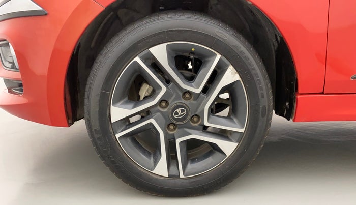 2020 Tata Tiago XZA PLUS DUAL TONE PETROL, Petrol, Automatic, 26,526 km, Left Front Wheel