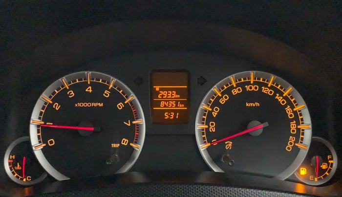 2012 Maruti Swift VXI, Petrol, Manual, 84,476 km, Odometer Image