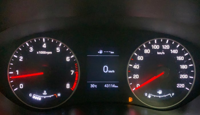 2018 Hyundai Elite i20 ASTA 1.2 (O), Petrol, Manual, 43,114 km, Odometer Image