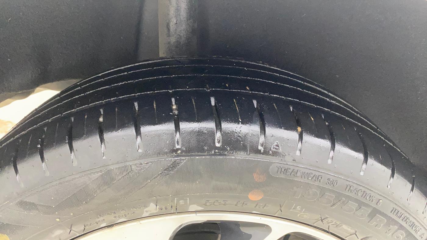 2020 Maruti Baleno ZETA CVT PETROL 1.2, Petrol, Automatic, 36,425 km, Right Rear Tyre Tread
