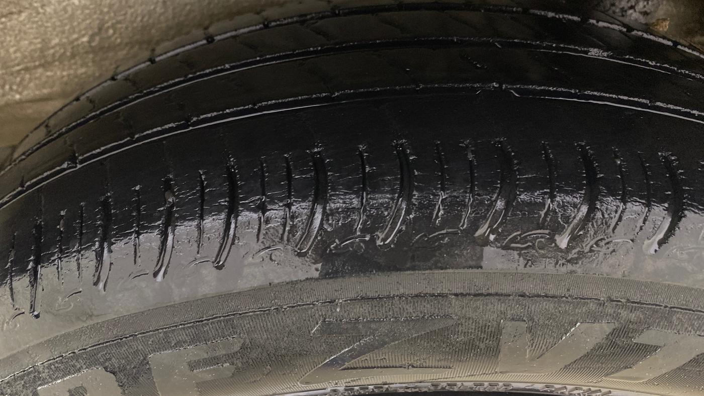 2021 Maruti S PRESSO VXI, Petrol, Manual, 67,531 km, Left Rear Tyre Tread