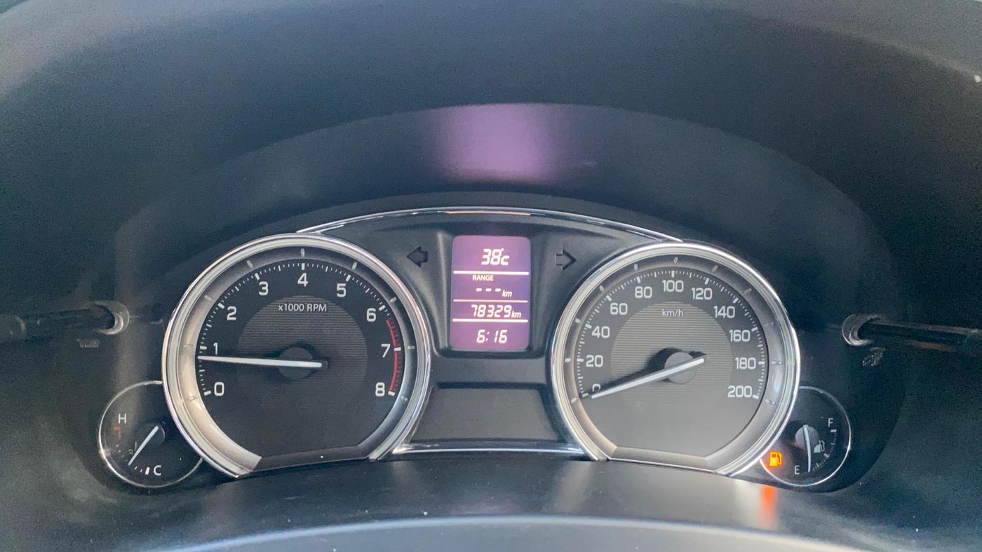 2015 Maruti Ciaz VXI+, Petrol, Manual, 78,062 km, Odometer Image