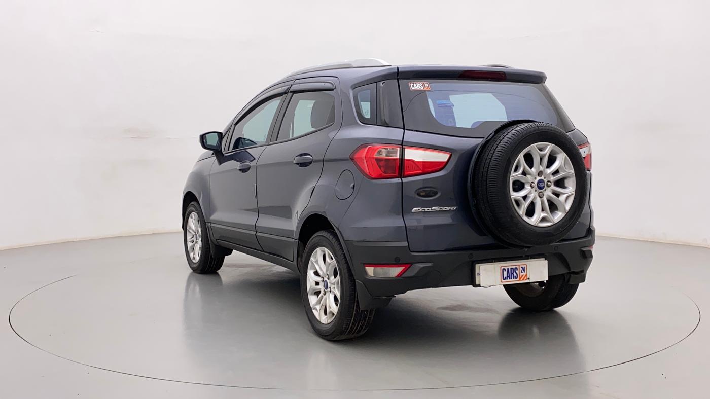 2015 Ford Ecosport TITANIUM 1.5L DIESEL (OPT), Diesel, Manual, 1,30,981 km, Left Back Diagonal