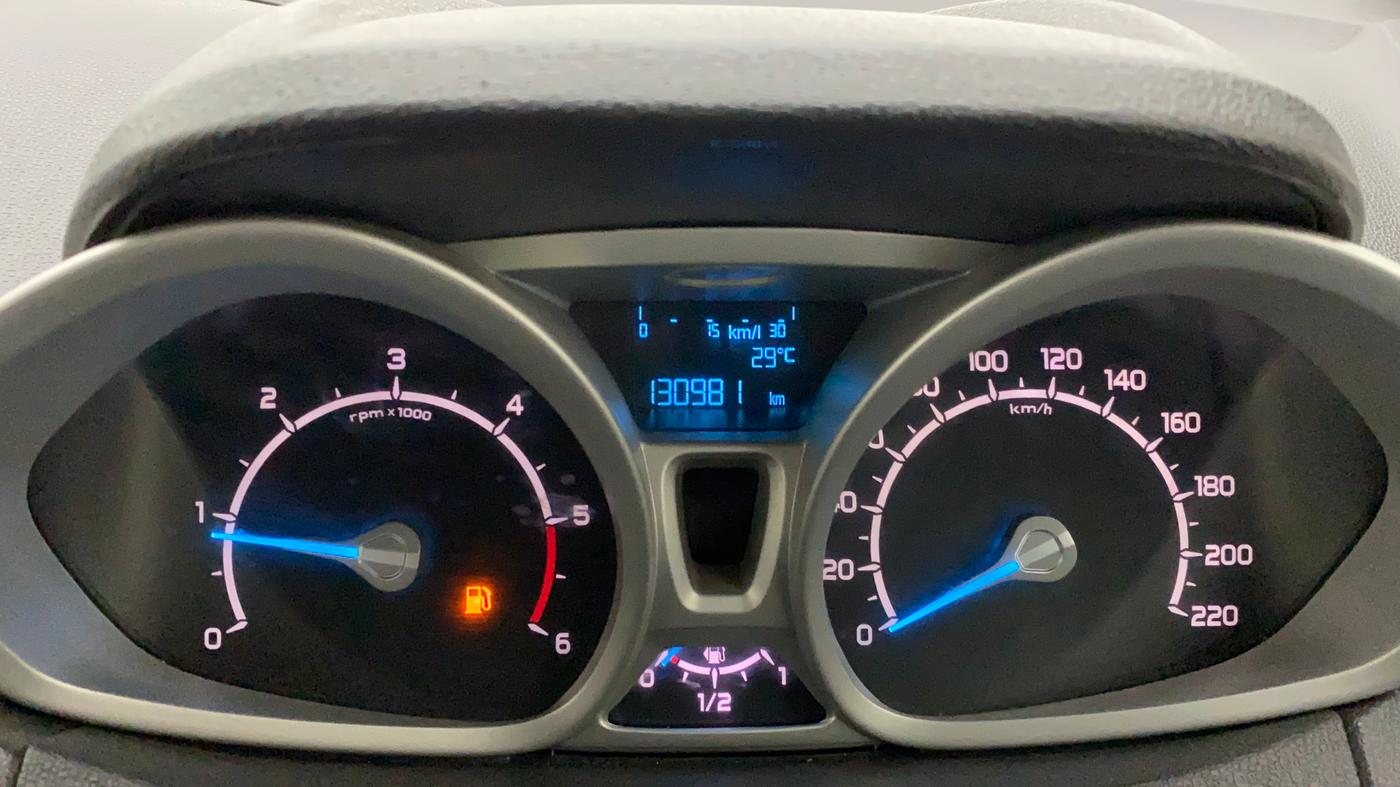 2015 Ford Ecosport TITANIUM 1.5L DIESEL (OPT), Diesel, Manual, 1,30,981 km, Odometer Image