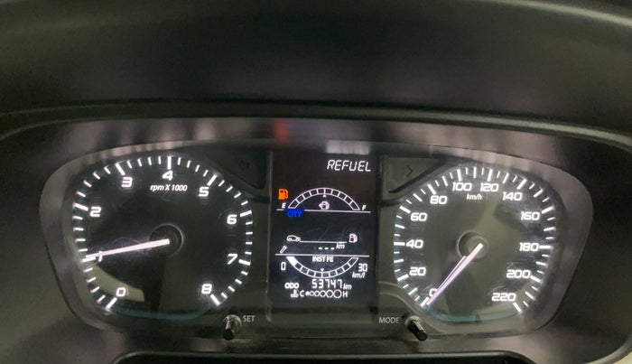2022 Tata PUNCH PURE MT, Petrol, Manual, 53,779 km, Odometer Image
