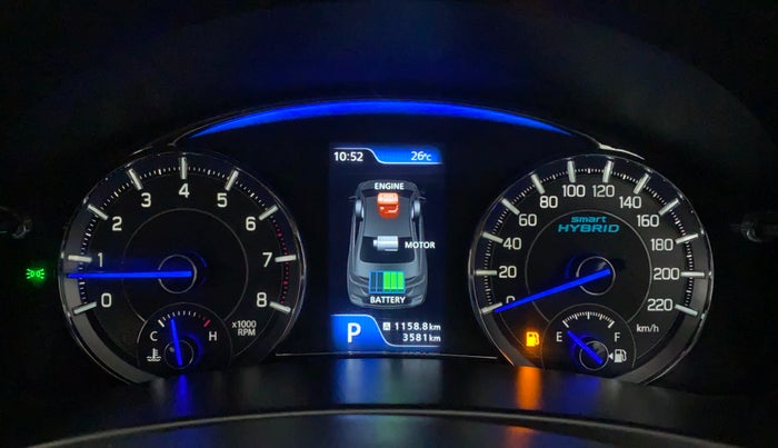 2021 Maruti Ciaz DELTA AT 1.5 SHVS PETROL, Petrol, Automatic, 3,581 km, Odometer Image