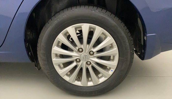 2021 Maruti Ciaz DELTA AT 1.5 SHVS PETROL, Petrol, Automatic, 3,581 km, Left Rear Wheel