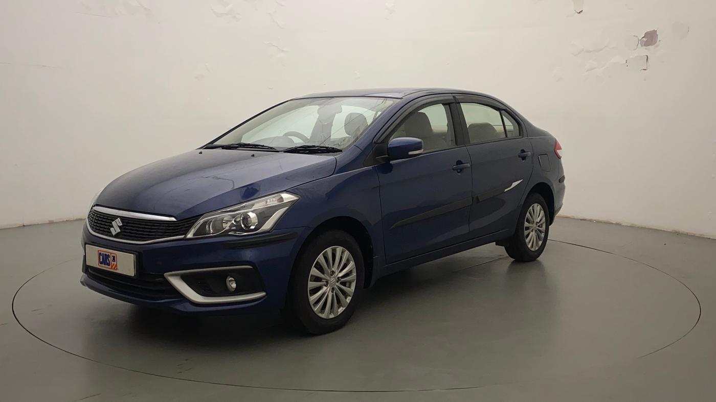 2021 Maruti Ciaz DELTA AT 1.5 SHVS PETROL, Petrol, Automatic, 3,581 km, Left Front Diagonal