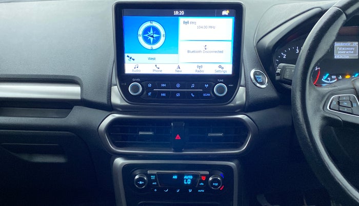2019 Ford Ecosport 1.5TITANIUM TDCI, Diesel, Manual, 49,801 km, Air Conditioner