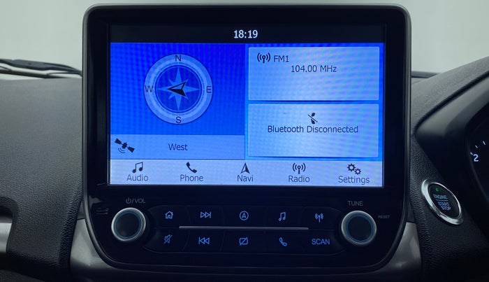 2019 Ford Ecosport 1.5TITANIUM TDCI, Diesel, Manual, 49,801 km, Infotainment System