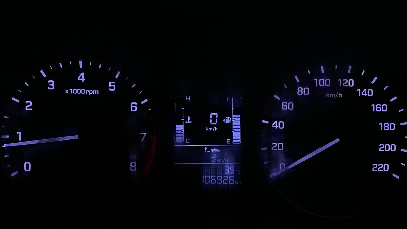 2015 Hyundai Creta SX PLUS 1.6 PETROL, Petrol, Manual, 1,06,922 km, Odometer Image