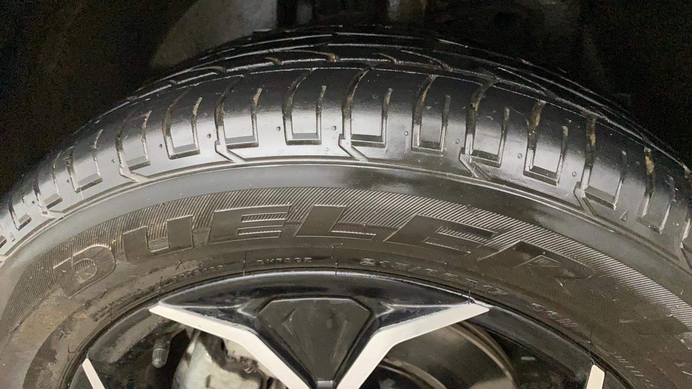 2025 Tata Curvv Creative S 1.2 Petrol 6MT, Petrol, Manual, 9,292 km, Left Front Tyre Tread