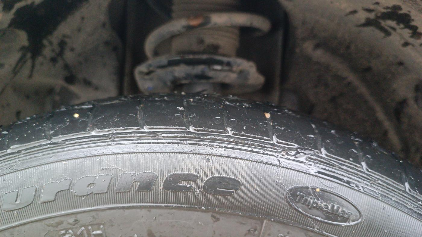 2021 Tata TIAGO NRG XZ AMT, Petrol, Automatic, 39,881 km, Left Front Tyre Tread