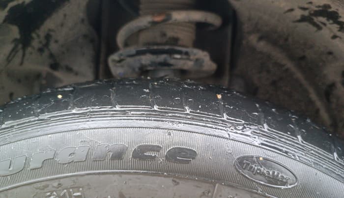 2021 Tata TIAGO NRG XZ AMT, Petrol, Automatic, 39,881 km, Left Front Tyre Tread