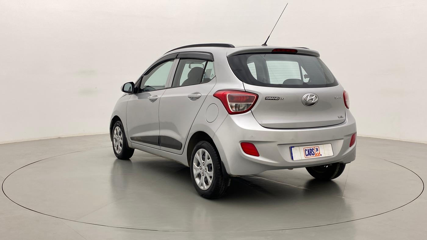 2015 Hyundai Grand i10 SPORTZ 1.2 KAPPA VTVT, Petrol, Manual, 35,971 km, Left Back Diagonal