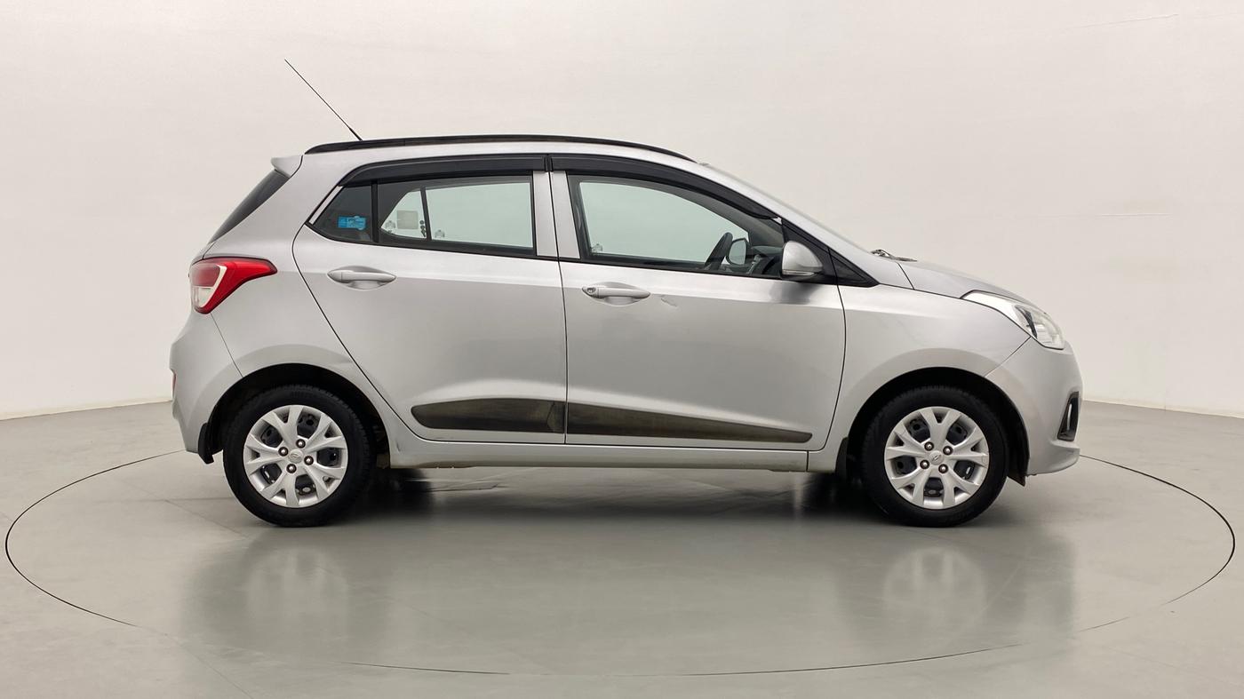 2015 Hyundai Grand i10 SPORTZ 1.2 KAPPA VTVT, Petrol, Manual, 35,971 km, Right Side View