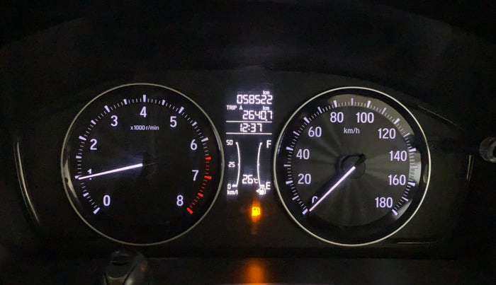 2018 Honda Amaze 1.2L I-VTEC V, Petrol, Manual, 58,479 km, Odometer Image