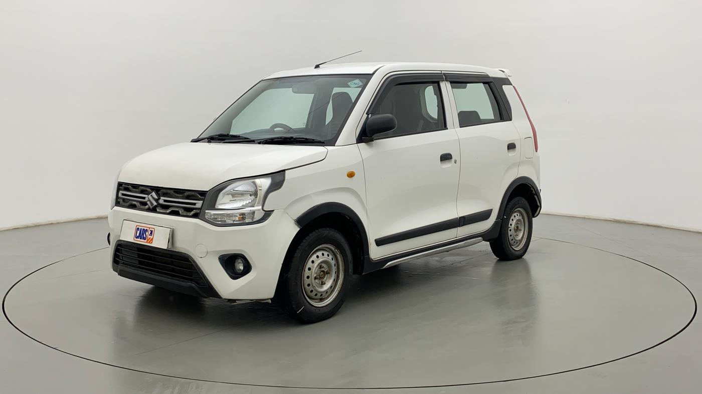 2019 Maruti New Wagon-R LXI CNG 1.0 L, CNG, Manual, 68,869 km, Left Front Diagonal