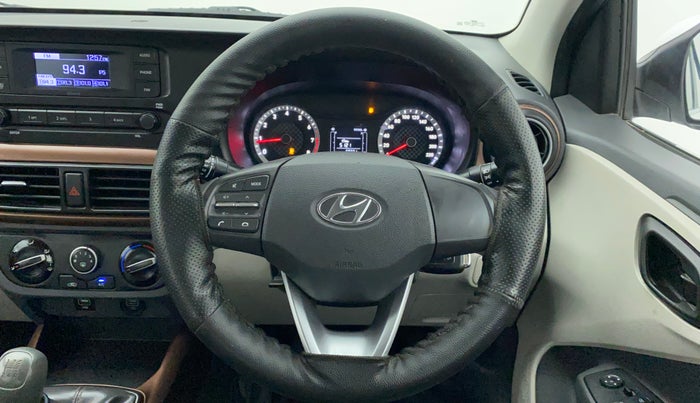 2021 Hyundai AURA S 1.2 CNG, CNG, Manual, 59,623 km, Steering Wheel Close Up