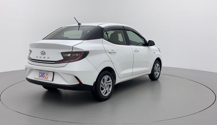 2021 Hyundai AURA S 1.2 CNG, CNG, Manual, 59,623 km, Right Back Diagonal